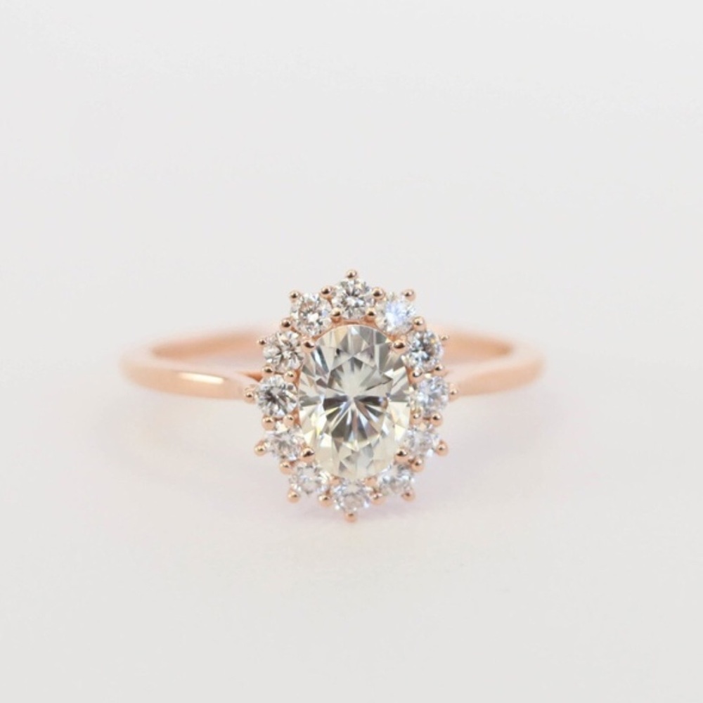 HotRose Gold plated ring - Picture 3 of 8